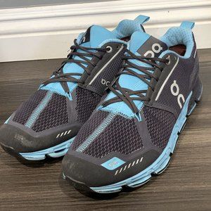 ON Cloud Cloudflyer Navy Cloudtec Helion Running Shoes Men Size 7.5